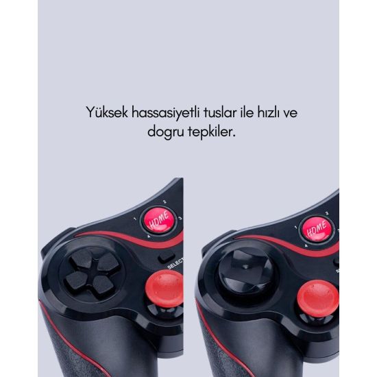 Rahat Kavrama ve Düşük Gecikme Teknolojili Gamepad