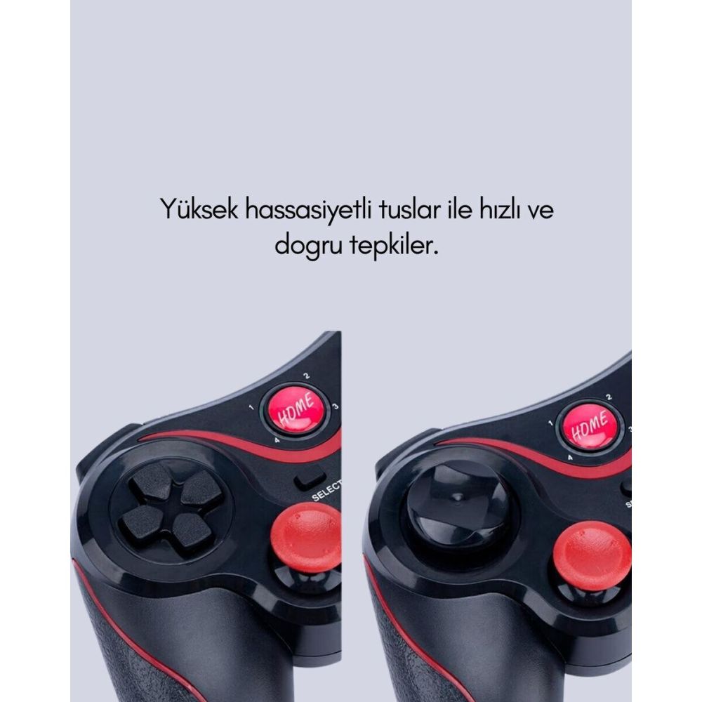 Rahat Kavrama ve Düşük Gecikme Teknolojili Gamepad