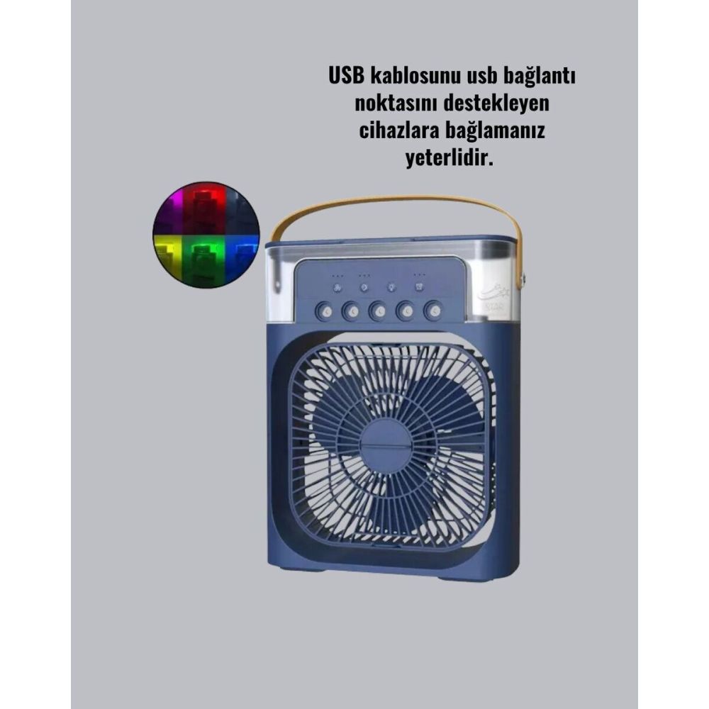 Turbo Fan Teknolojili Sessiz ve Güçlü Soğutma Fanı
