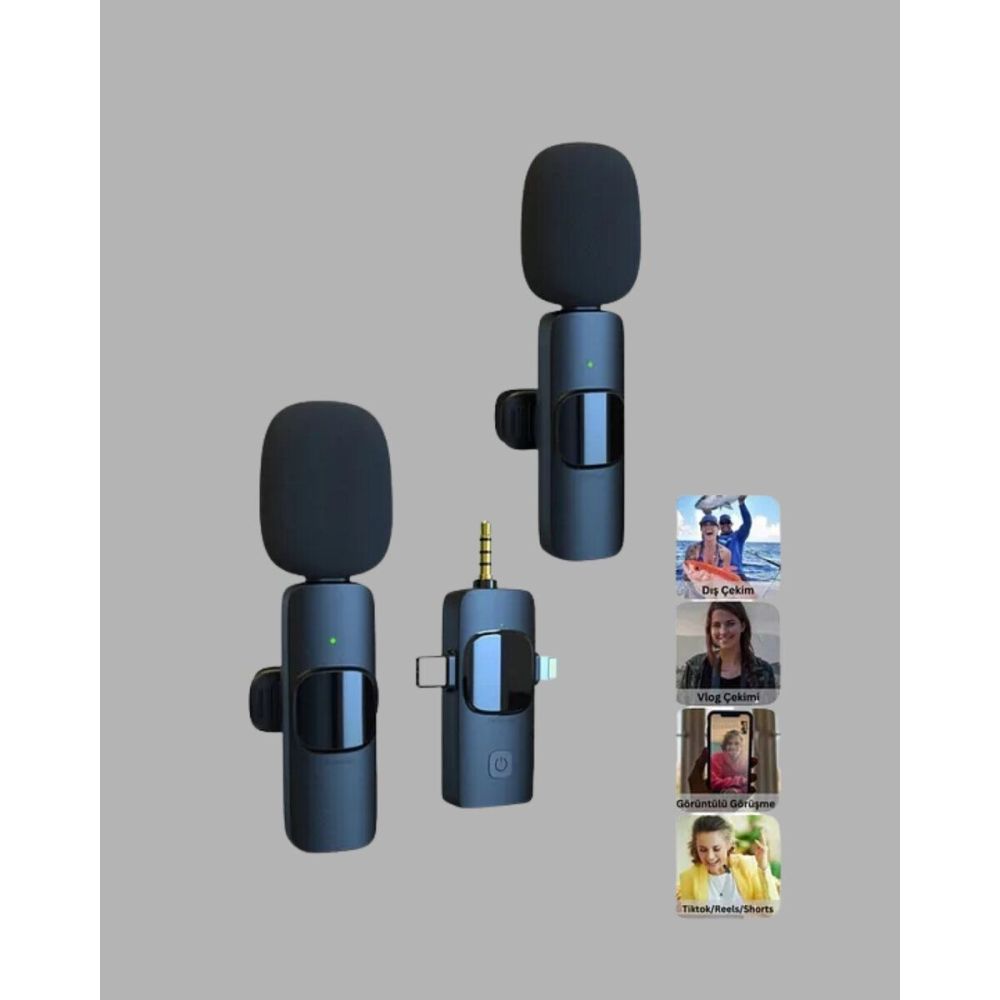 Mobil Uyumlu Mikrofon - Dış Mekân İçin İdeal