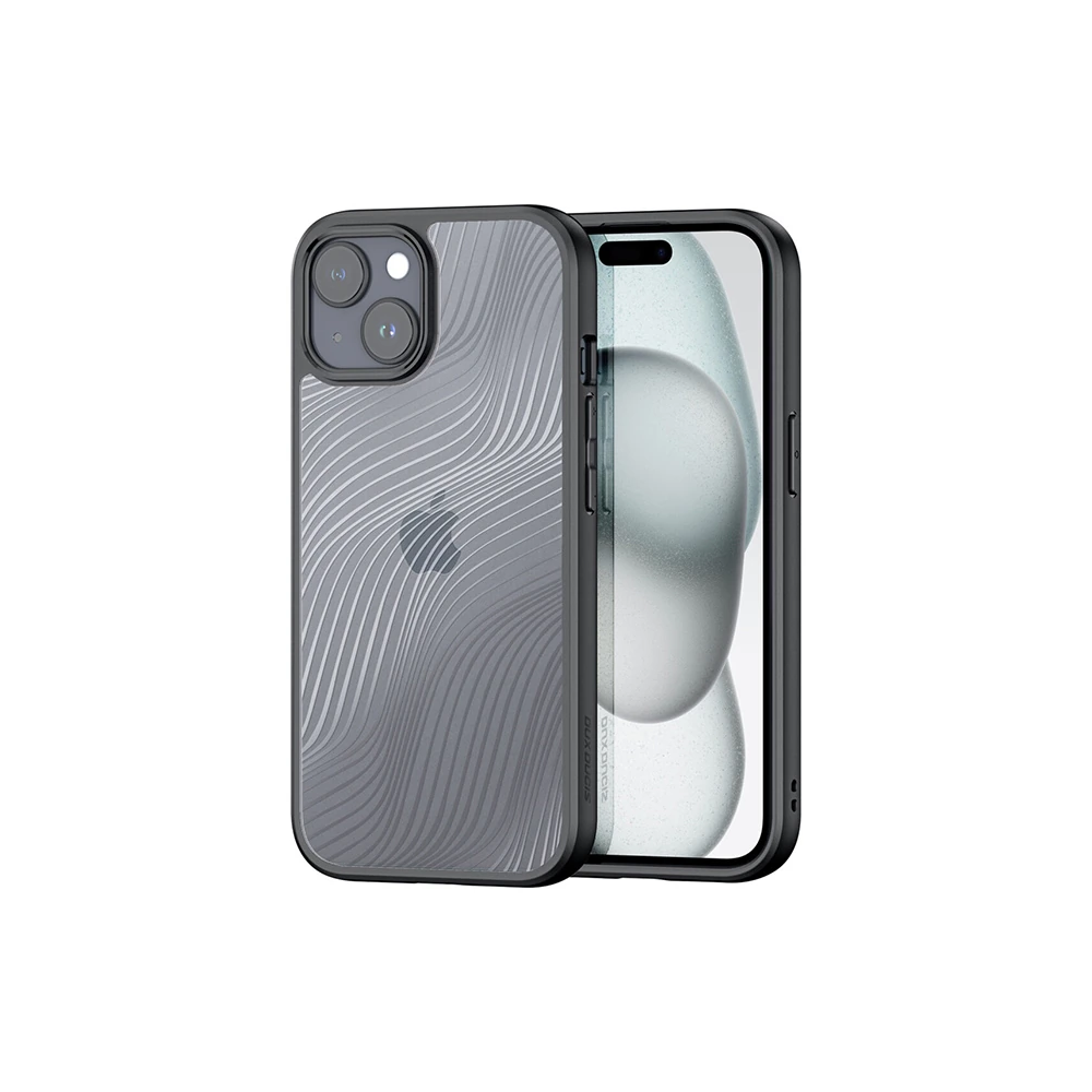 Dux Ducis iPhone 15 Aimo Series Premium Buzlu Sert PC-TPU Kılıf