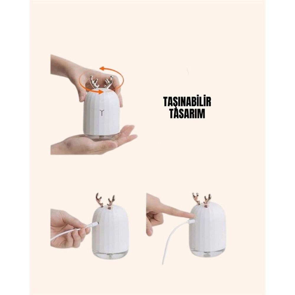 Katlanabilir Usb Şarjlı Masaüstü Soğutucu Mini Fan Telefon Tutucu