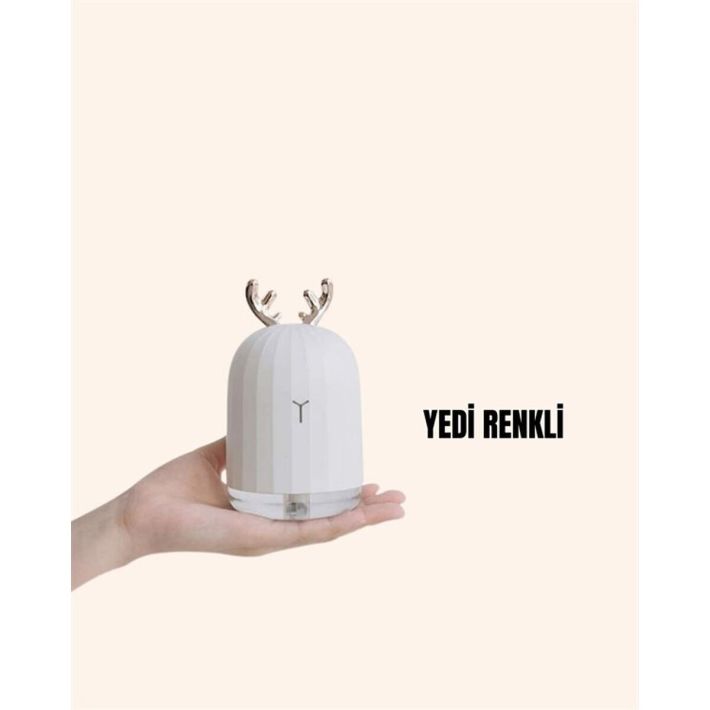 ABS+PP Malzemeli Taşınabilir 220 ml USB Mist Nemlendirici