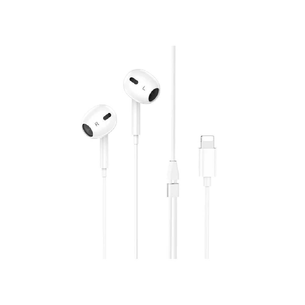 HOCO M111 Max Primero Lightning Kulakiçi Mikrofonlu Kablolu Kulaklık