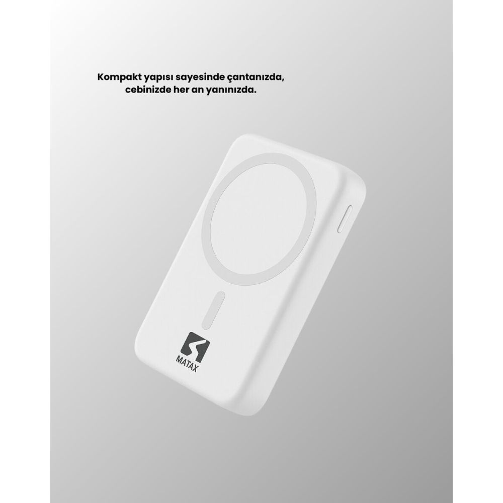 MagSafe Manyetik Powerbank – iPhone İçin Hızlı Kablosuz ve Güvenli Şar