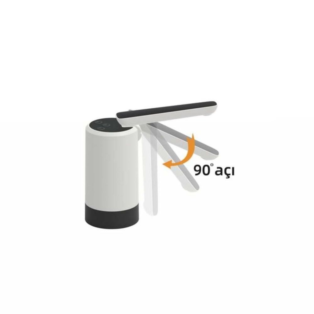 8000 mAh USB Şarjlı Su Pompası | Tek Tuşla Başlat/Durdur | Cam Damacan