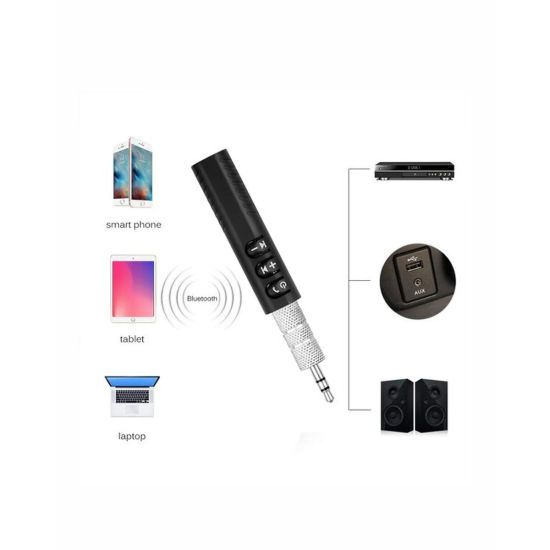 Kablolu Hoparlör ve Kulaklıklar İçin Bluetooth Adaptör | Mini Boy Klip