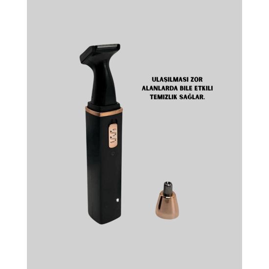 USB şarjlı yıkanabilir başlıklı kişisel bakım cihazı-Tıraş Makinesi