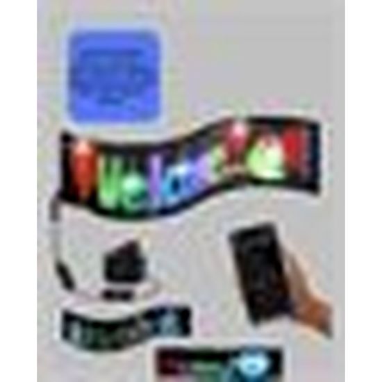 Yüksek Parlaklık Ayarlı RGB LED Ekran Kayan Yazı ve Grafik Destekli Es