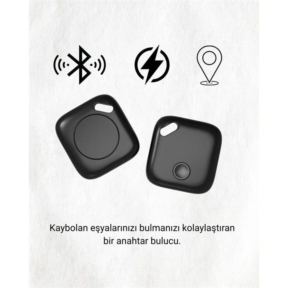iOS & Android Uyumlu Smart Tag | Uzun Pil Ömrü | Bul Uygulaması ile En