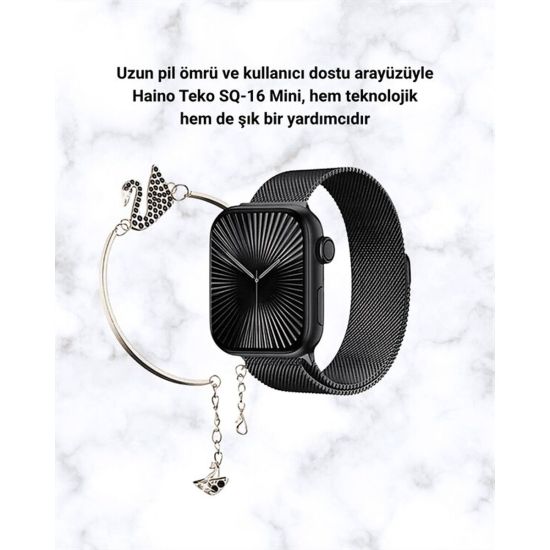 SQ-16 Mini Series 10 Akıllı Saat | Spor Modları Bildirim ve Müzik Kont
