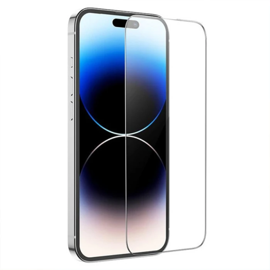 HOCO iPhone 15 Pro Max Full Screen HD Tempered Kırılmaz Cam Ekran Koru