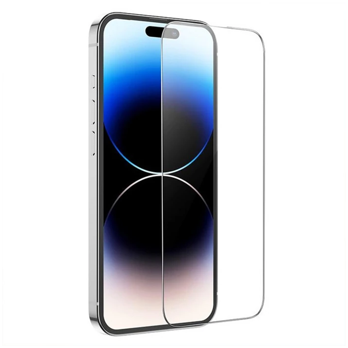 HOCO iPhone 15 Pro Max Full Screen HD Tempered Kırılmaz Cam Ekran Koru
