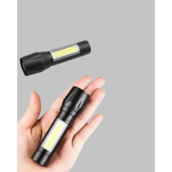 Profesyonel 4 Modlu Şarjlı El Feneri | 1300 mAh Batarya | Cree LED Tek