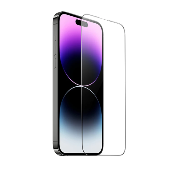 HOCO iPhone 15 Pro Full Screen HD Tempered Kırılmaz Cam Ekran Koruyucu