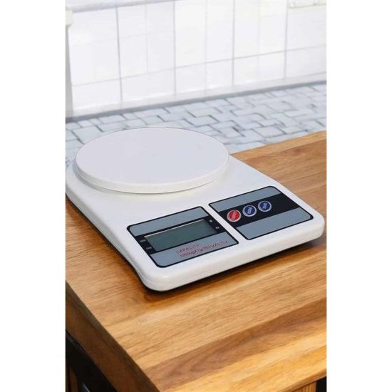 Dijital Mutfak Terazisi 10kg Kapasiteli 1g Hassasiyetli