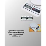 LCD Ekranlı Kompakt Dijital Terazi – Gram ve Ons Ölçüm