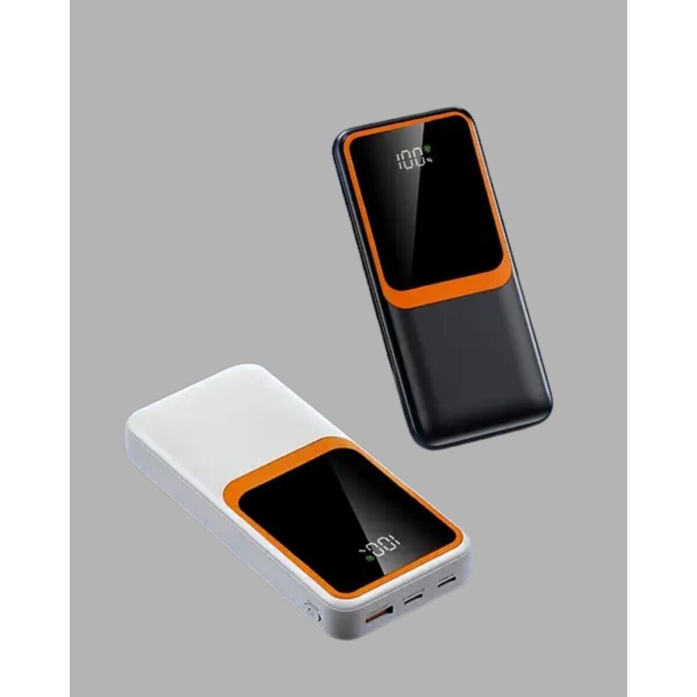 10000 mAh Taşınabilir Powerbank – Çift Çıkışlı Type-C ve Lightning Uyu