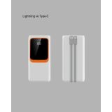 10000 mAh Taşınabilir Powerbank – Çift Çıkışlı Type-C ve Lightning Uyu