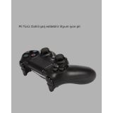 PS4 Uyumlu Kablosuz Oyun Kolu – Gerçekçi Titreşimli Geri Bildirim