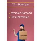 Çiçek Desenli Siyah Transparan Gecelik TM