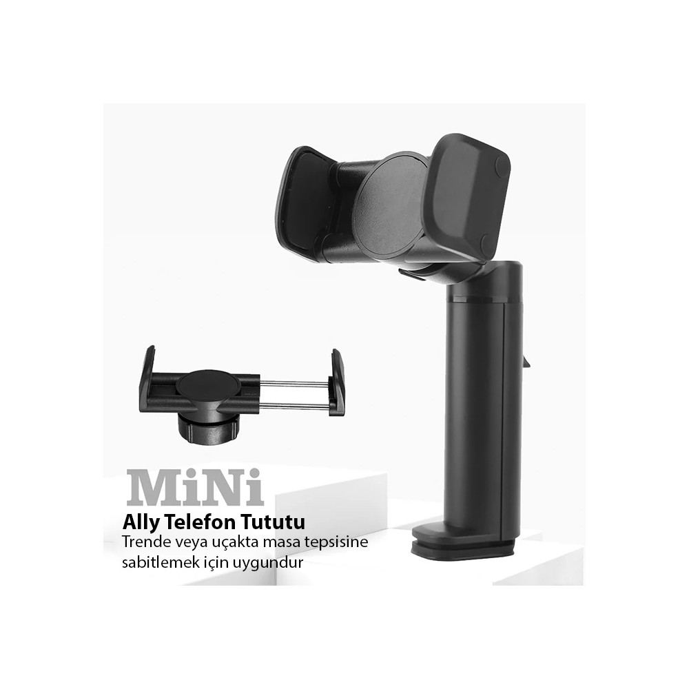 ALLY Masa Koltuk Klipsli Telefon Tutucu Stand