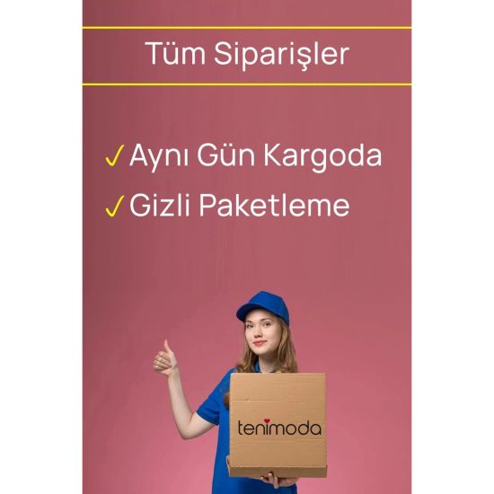 Dantelli Kısa Tül Gecelik TNMD1295G