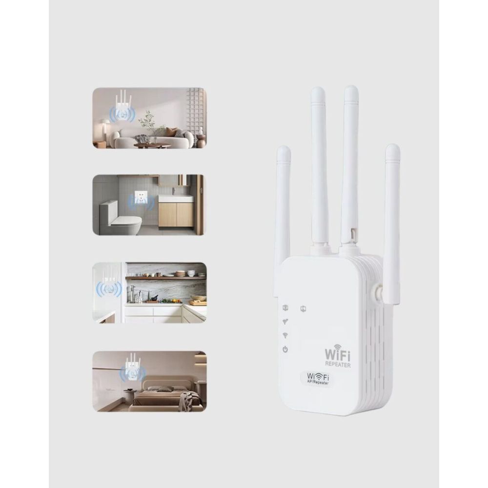 50 Cihaz Destekli 300Mbps Kablosuz Sinyal Güçlendirici RJ45 Kablolu Ku