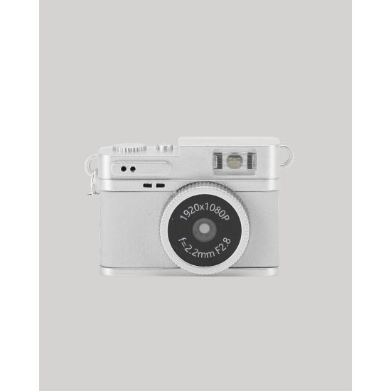Kompakt Mini Kamera Retro Tasarım 128GB Hafıza 1080P Video
