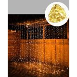 3x3 LED Şelale Perde Işık Kutlama ve Dekor Aydınlatması