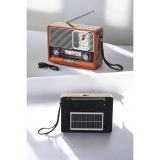 Nostaljik Görünümlü USB Girişli Bluetooth Bağlantılı Radyo