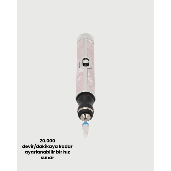 Elektrikli Tırnak Törpüsü Ayarlanabilir Hızlı Manikür Pedikür Cihazı