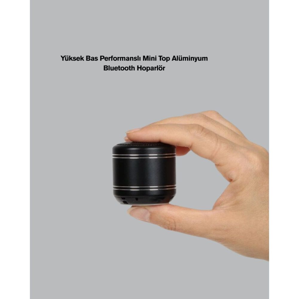 Mini Bluetooth Hoparlör TWS Özellikli Taşınabilir Güçlü Ses
