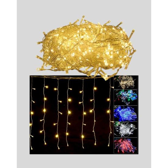 4 Metre Şelale Led Işık Perdesi Dekoratif