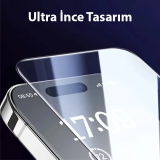 Baseus Schott iPhone 15 Pro Max HD Tempered Full Koruma Cam Ekran Koru