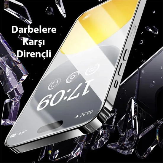 Baseus Schott iPhone 15 Pro Max HD Tempered Full Koruma Cam Ekran Koru