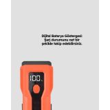 Su Geçirmez Bisiklet Işığı 5000 mAh Powerbankli Ön Far