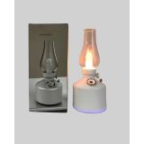 Retro Gaz Lambası Tasarımlı USB Şarjlı Aroma Difüzörü 280 ml Nano Mist
