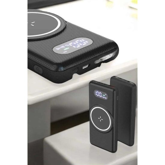 10.000 Mah Powerbank 4 Portlu Hızlı Şarj Dijital Göstergeli