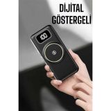 10.000 Mah Powerbank 4 Portlu Hızlı Şarj Dijital Göstergeli
