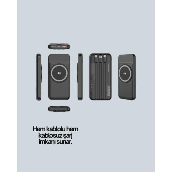 Akıllı Koruma Sistemli Powerbank – Hızlı Güvenli ve Modern