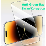 Baseus Corning iPhone 15 Pro Full Koruma Eye-Protection Tempered Cam E