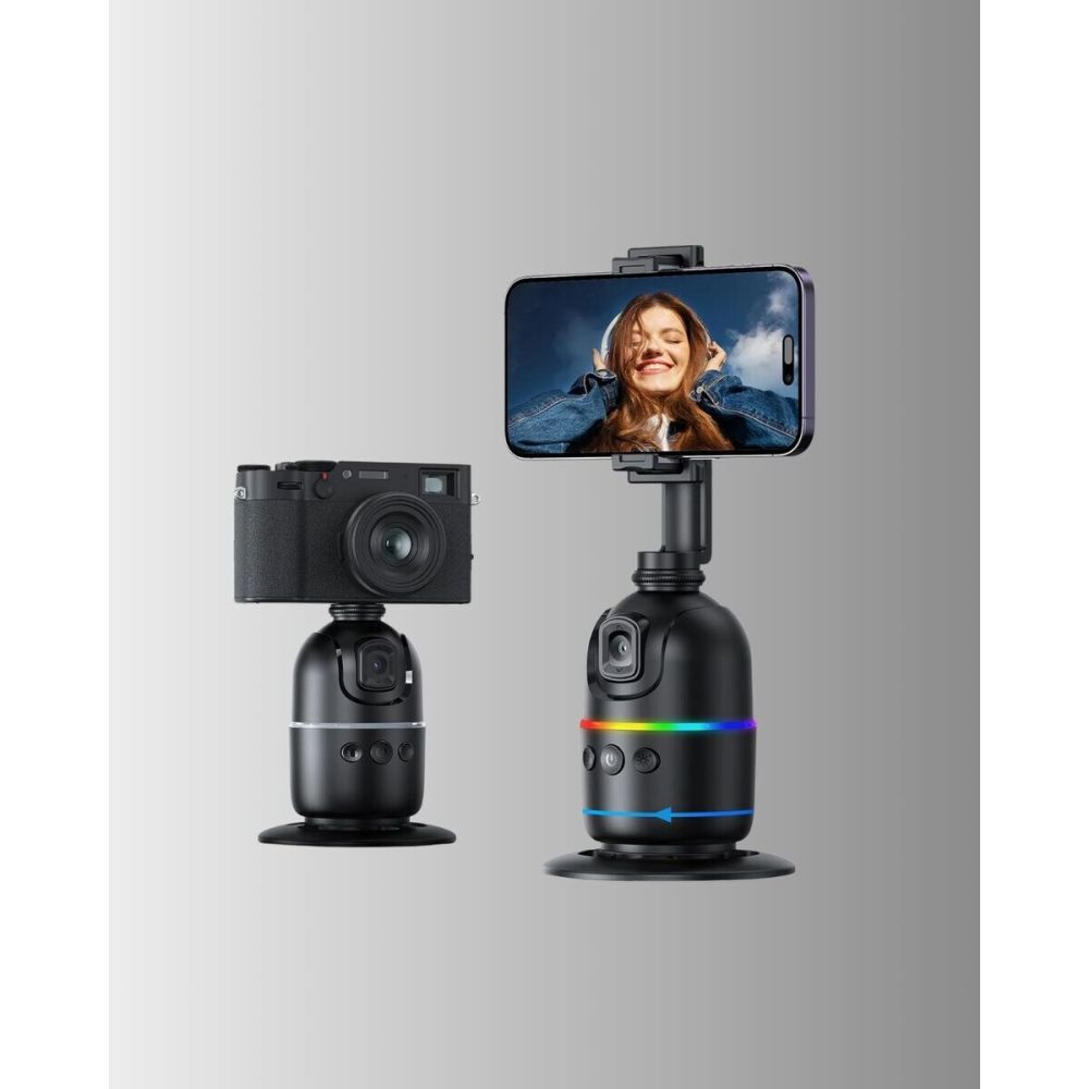 Canlı Yayın ve Video Çekimleri İçin Otomatik Yüz Takipli Masaüstü Gimb