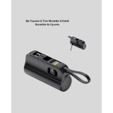 PD 20W Hızlı Şarjlı Kablolu Kablosuz Kullanım Powerbank