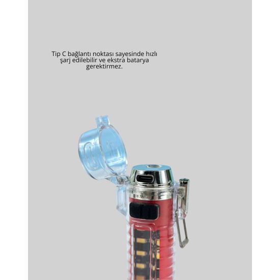 Outdoor Uyumlu Elektrikli Çakmak Fener