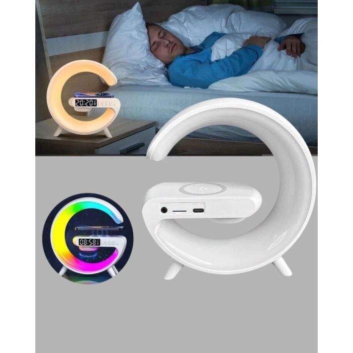 Karaoke Mikrofon Hoparlör Seti Bluetooth Kablosuz Taşınabilir