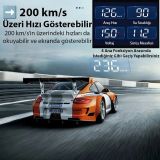 ALLY M3 HUD OBD2 Head-Up Display Dijital Hız Göstergesi E-OBD ve GPS D