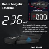 ALLY M3 HUD OBD2 Head-Up Display Dijital Hız Göstergesi E-OBD ve GPS D