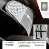 ALLY AirMesh Pro Ergonomik Bel Destek Minderi – Araba ve Ofis İçin Sır
