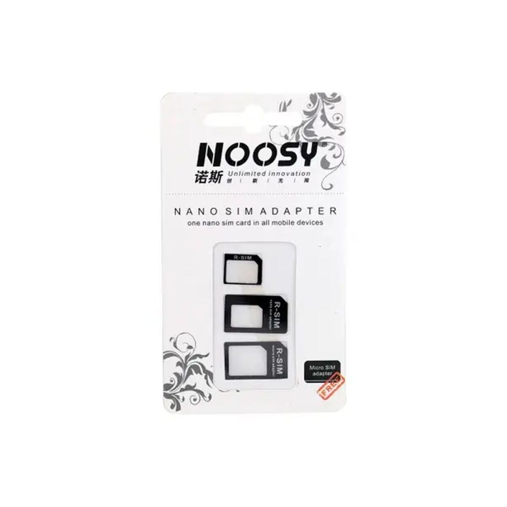 Noosy Nano Ve Micro Sim Kart Adaptörü
